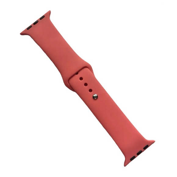 5/$20 NEW Coral Silicone Sport Band Apple Watch 44/45/49mm M/L - Picture 2 of 7
